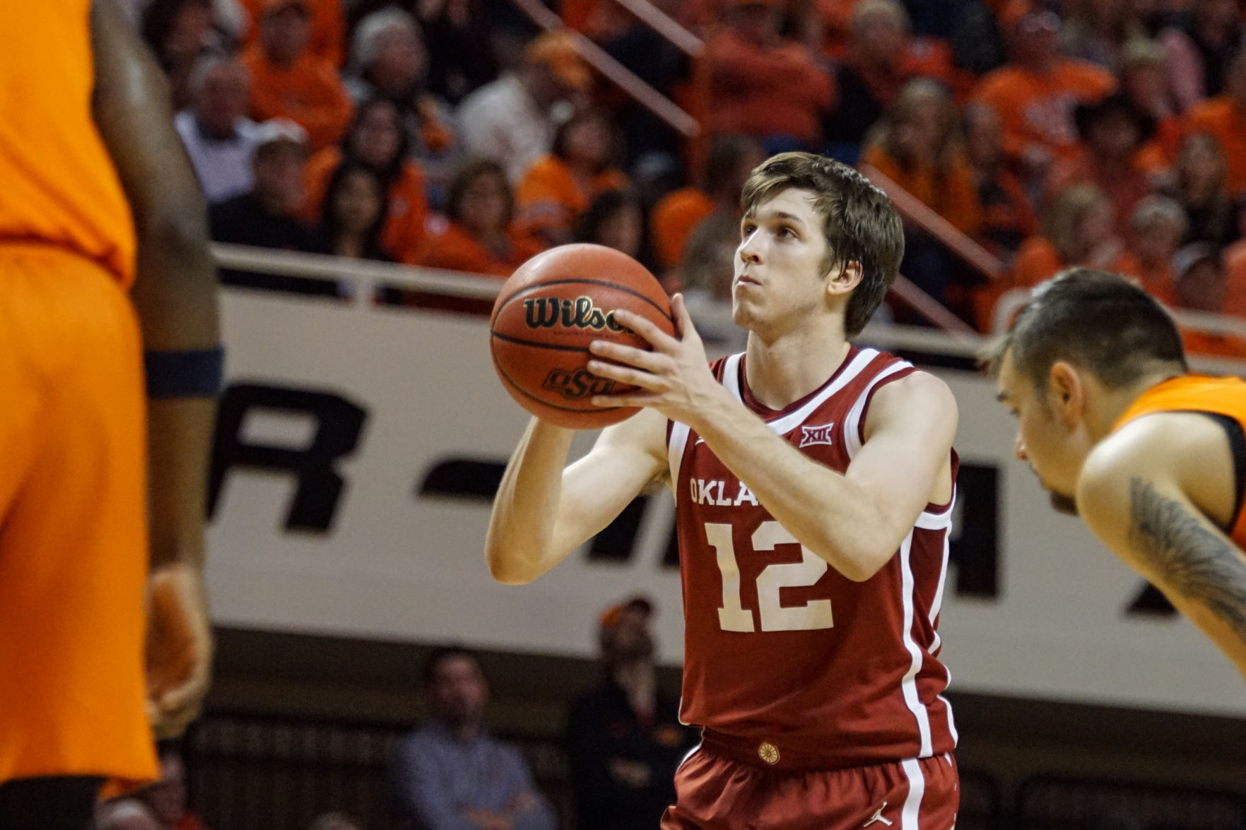 Austin Reaves free throw
